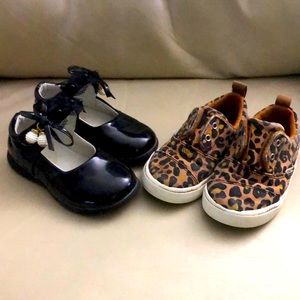 Shoe Bundle TOMS boat & Black Patent Mary Jane